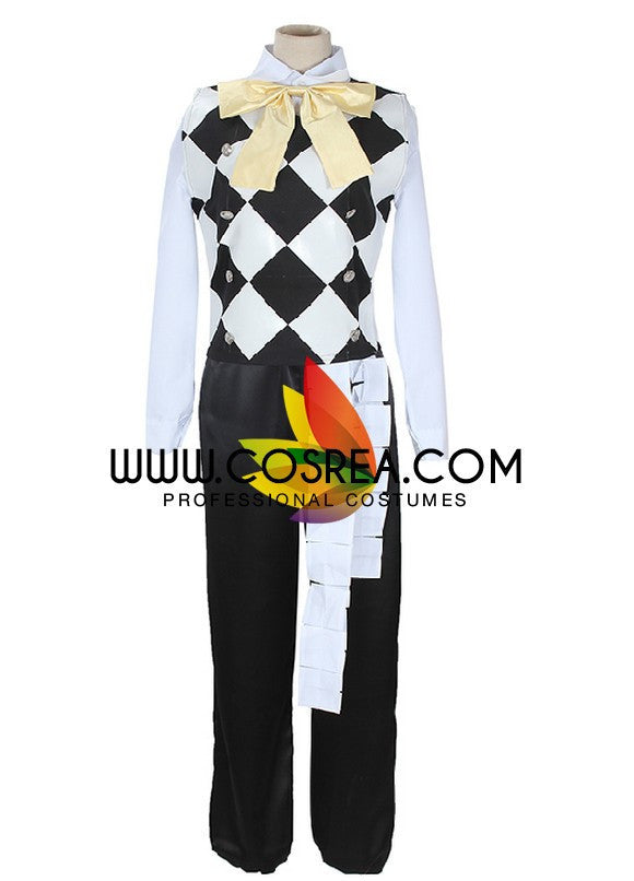 Cosrea A-E Black Butler Joker Satin Cosplay Costume