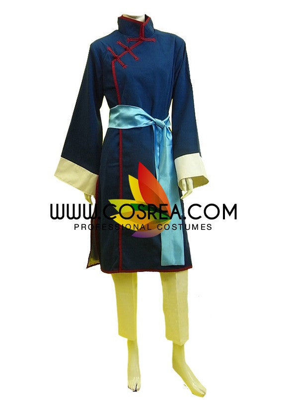 Cosrea A-E Black Butler Lau Dark Blue Cosplay Costume