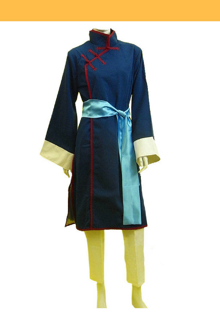 Cosrea A-E Black Butler Lau Dark Blue Cosplay Costume