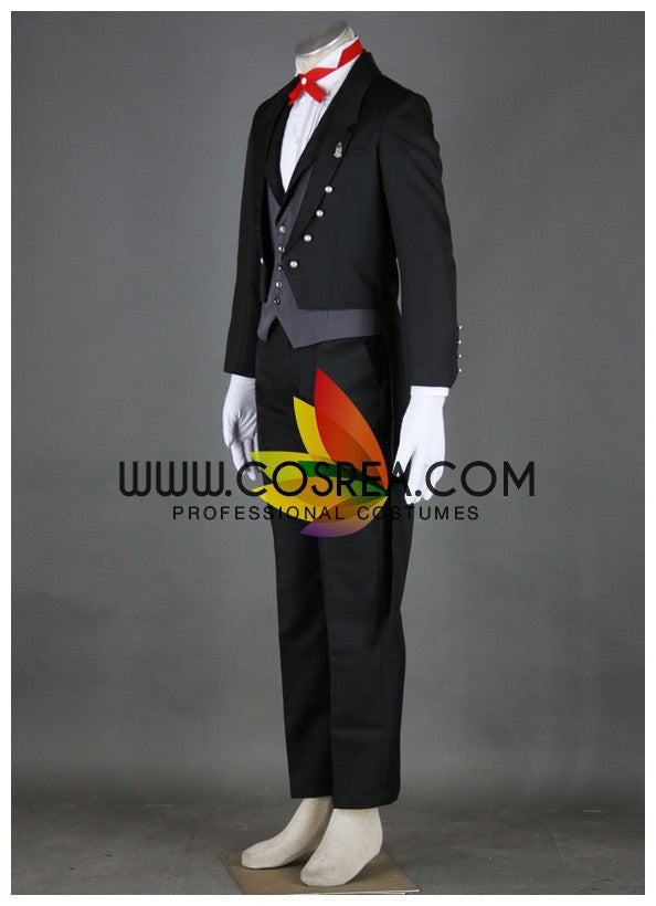 Cosrea A-E Black Butler Sebastian S2 Cosplay Costume
