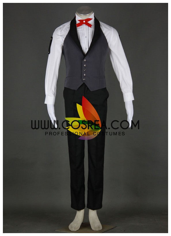 Cosrea A-E Black Butler Sebastian S2 Cosplay Costume
