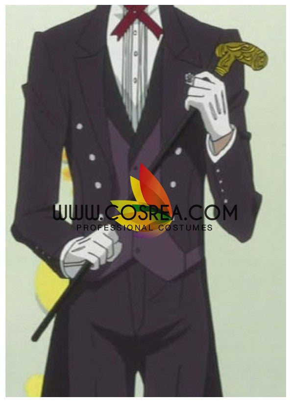Cosrea A-E Black Butler Sebastian S2 Cosplay Costume