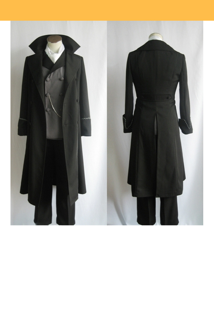 Cosrea A-E Black Butler Sebastian Tutor Cosplay Costume