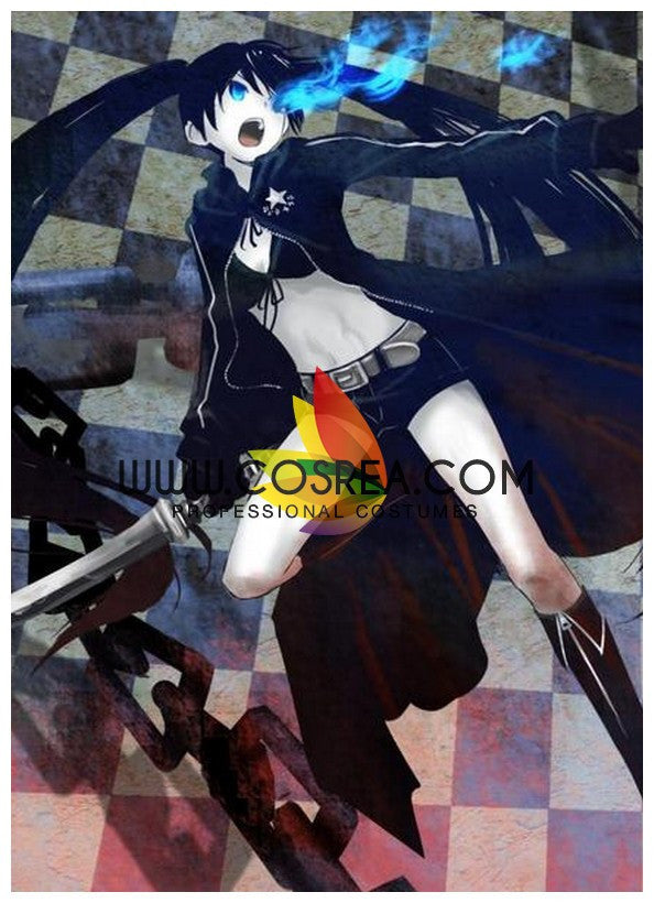 Cosrea A-E Black Rock Shooter Cosplay Costume