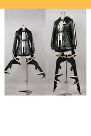 Cosrea A-E Black Rock Shooter The Game Cosplay Costume