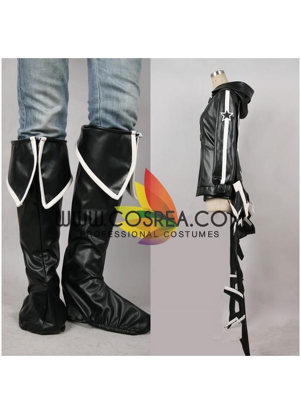 Cosrea A-E Black Rock Shooter The Game Cosplay Costume