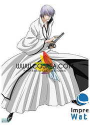 Cosrea A-E Bleach Gin Ichimaru Arrancar Cosplay Costume