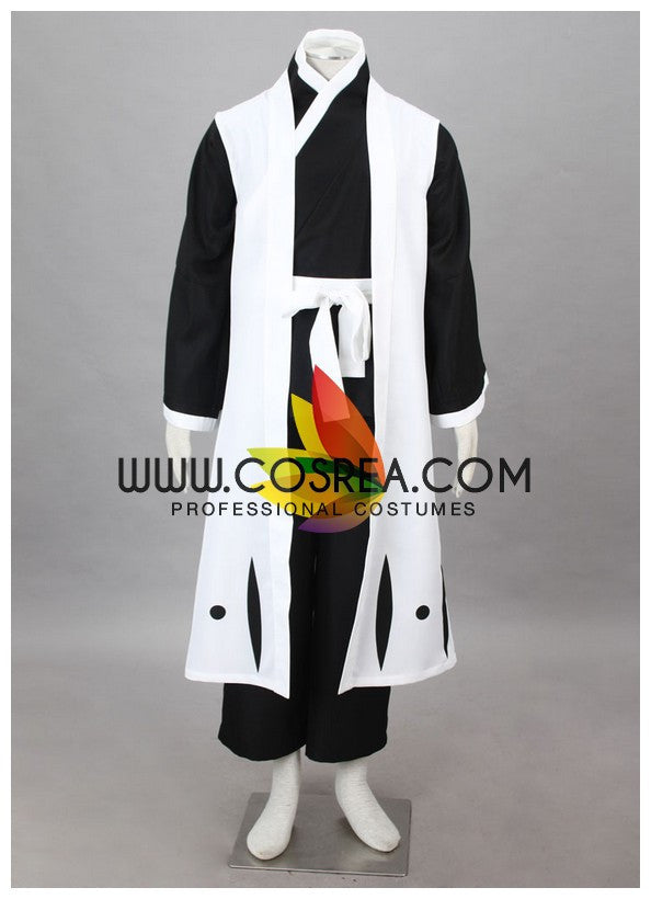 Cosrea A-E Bleach Gin Ichimaru Shinigami Cosplay Costume