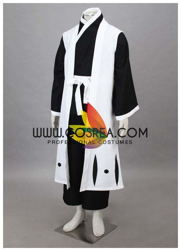 Cosrea A-E Bleach Gin Ichimaru Shinigami Cosplay Costume