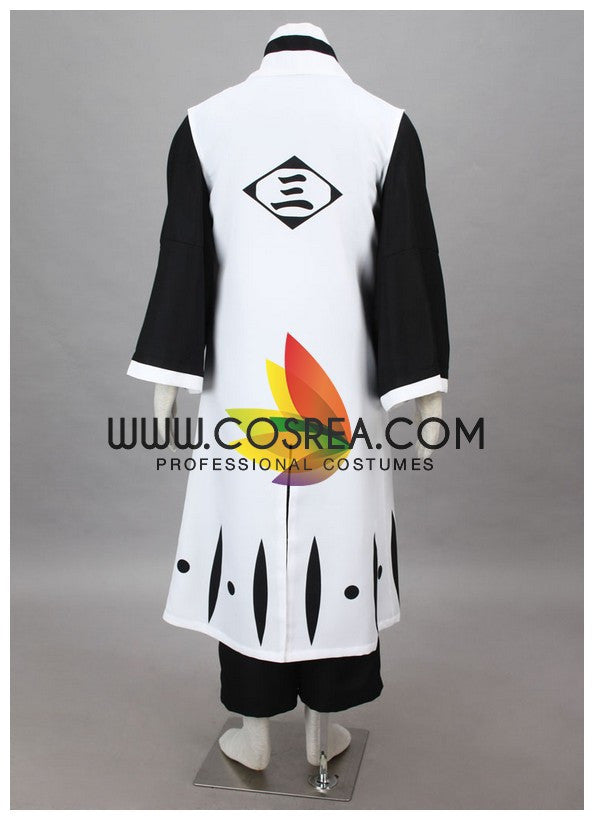 Cosrea A-E Bleach Gin Ichimaru Shinigami Cosplay Costume