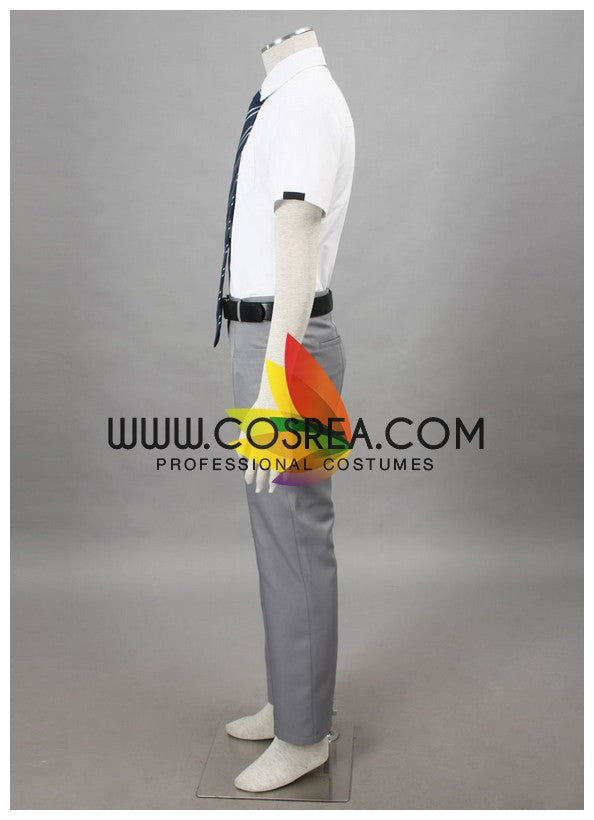 Cosrea A-E Bleach Karakura High School Male Summer Cosplay Costume