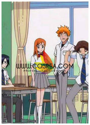 Cosrea A-E Bleach Karakura High School Male Summer Cosplay Costume