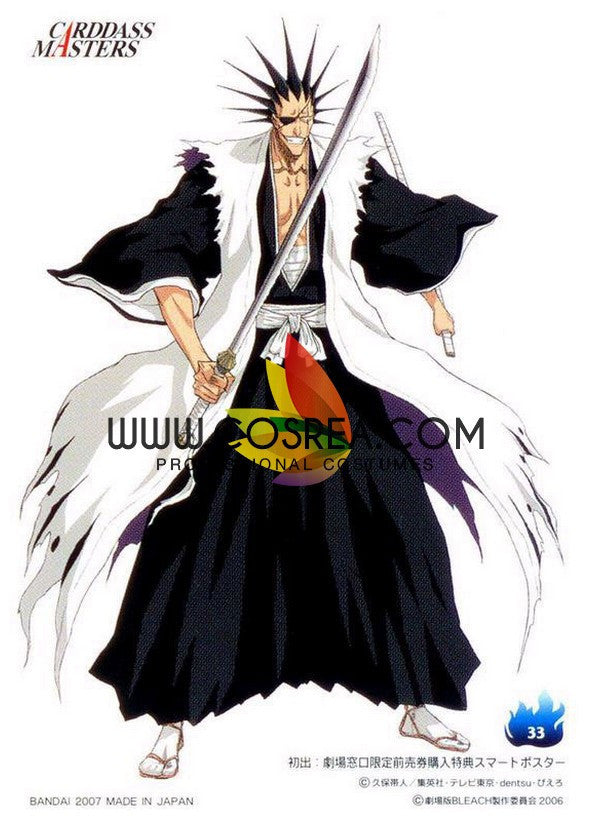 Cosrea A-E Bleach Kenpachi Kiganjo Shinigami Cosplay Costume