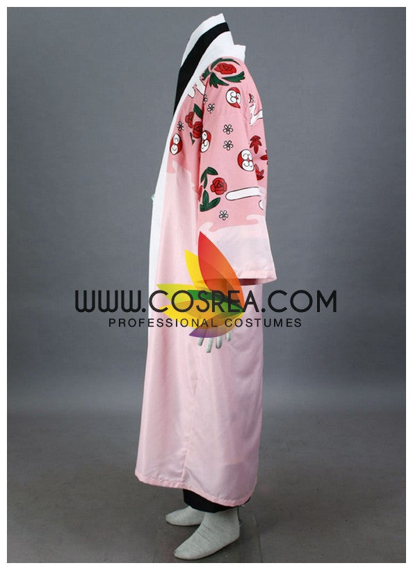 Cosrea A-E Bleach Shunsui Sozosuke Jiro Kyoraku Shinigami Cosplay Costume