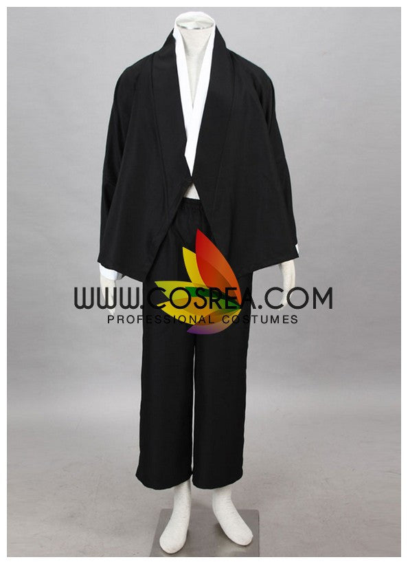 Cosrea A-E Bleach Shunsui Sozosuke Jiro Kyoraku Shinigami Cosplay Costume