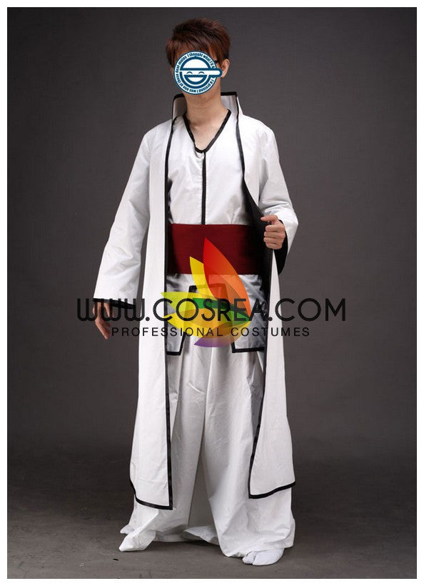 Cosrea A-E Bleach Sosuke Aizen Arrancar Cosplay Costume