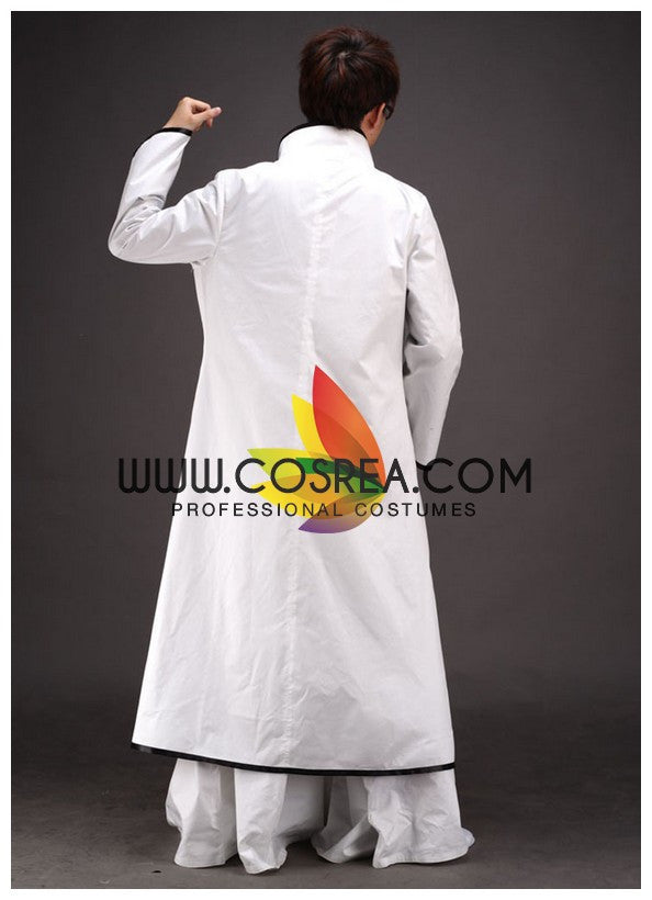 Cosrea A-E Bleach Sosuke Aizen Arrancar Cosplay Costume