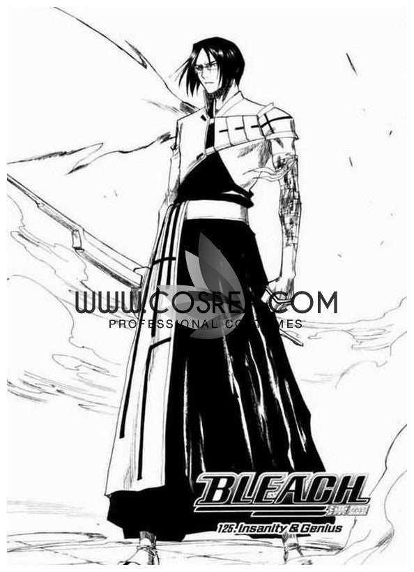 Cosrea A-E Bleach Uryu Ishida Quincy Soul Reaper Cosplay Costume