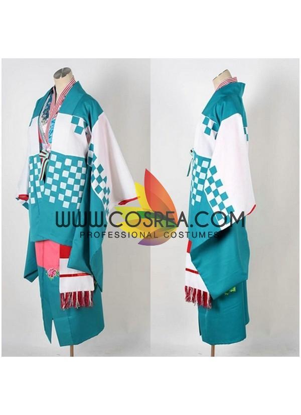 Cosrea A-E Blue Exorcist Shiemi Moriyama Kimono Cosplay Costume