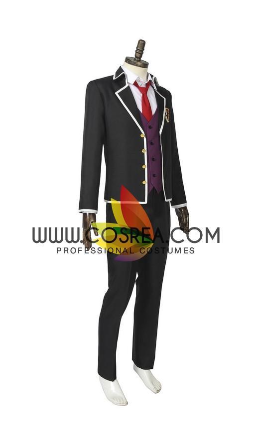 Cosrea A-E Boarding School Juliet Black Dogs House Male Uniform Cosplay Costume