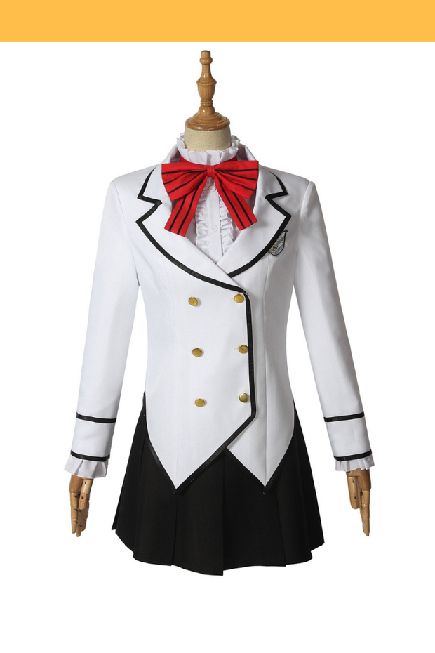 Cosrea A-E Boarding School Juliet White Cats House Uniform Cosplay Costume