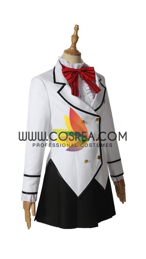 Cosrea A-E Boarding School Juliet White Cats House Uniform Cosplay Costume