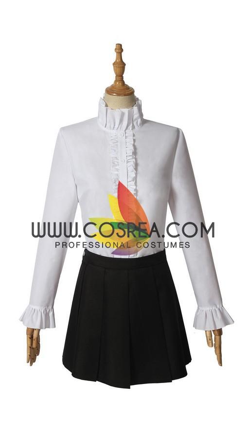 Cosrea A-E Boarding School Juliet White Cats House Uniform Cosplay Costume