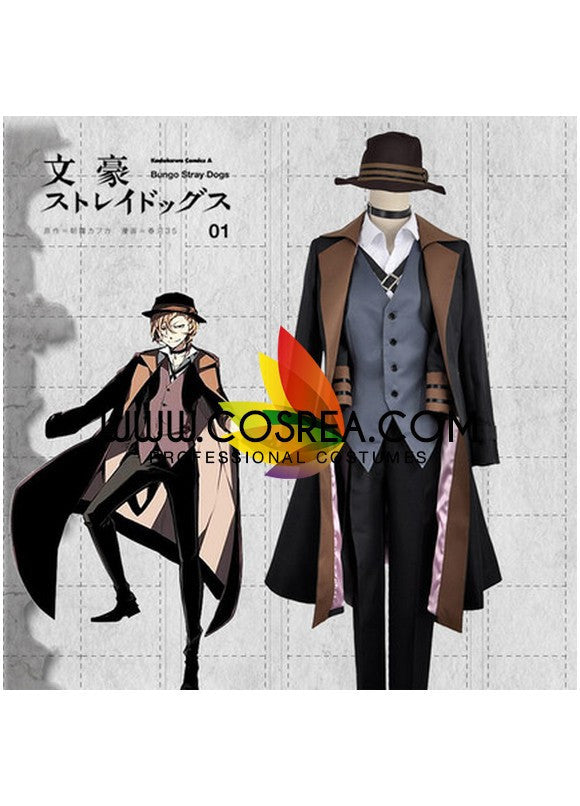 Cosrea A-E Bungou Stray Dogs Port Mafia Chuya Nakahara Cosplay Costume