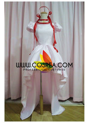 Cosrea A-E Cardcaptor Sakura Artbook Pink Satin Cosplay Costume