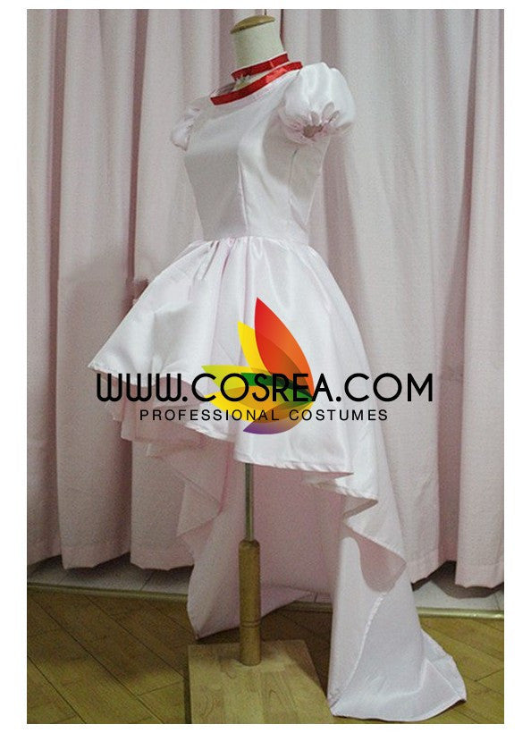 Cosrea A-E Cardcaptor Sakura Artbook Pink Satin Cosplay Costume