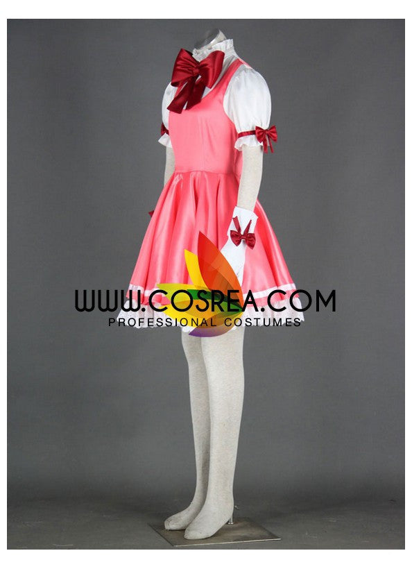 Cosrea A-E Cardcaptor Sakura Classic Battle With Pumpkin Hat Cosplay Costume