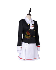Cosrea A-E Cardcaptor Sakura Clear Card Sakura Middle School Uniform Cosplay Costume
