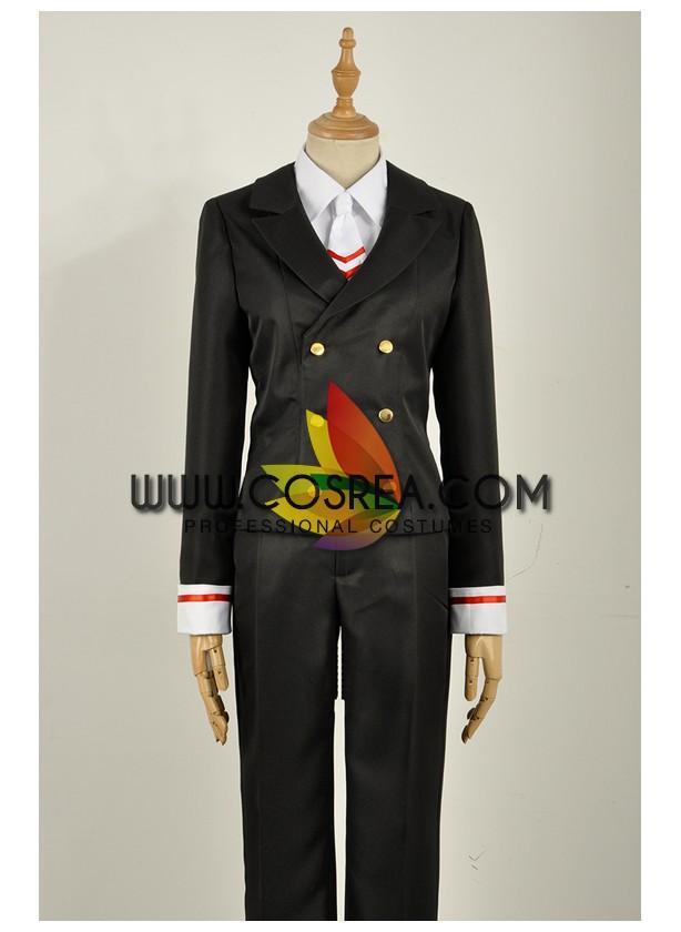 Cosrea A-E Cardcaptor Sakura Clear Card Syaoran Middle School Uniform Cosplay Costume