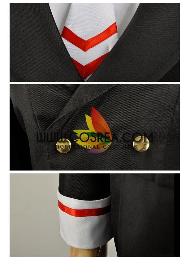 Cosrea A-E Cardcaptor Sakura Clear Card Syaoran Middle School Uniform Cosplay Costume