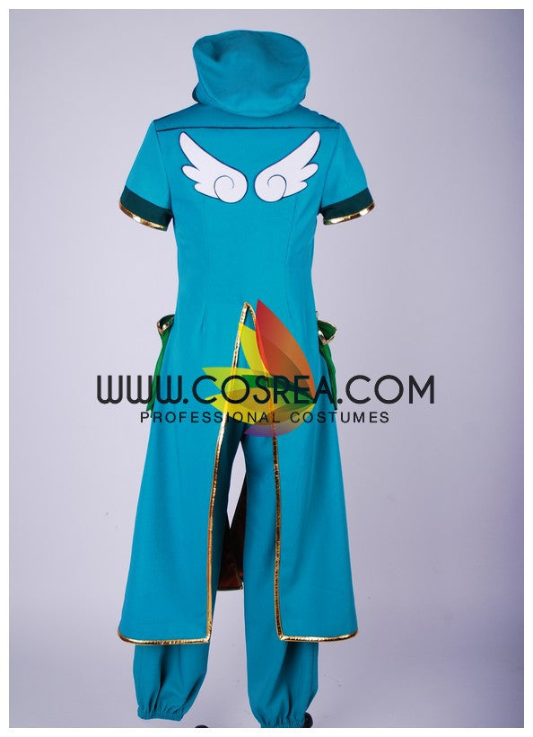 Cosrea A-E Cardcaptor Sakura Syaoran Li Movie Cosplay Costume