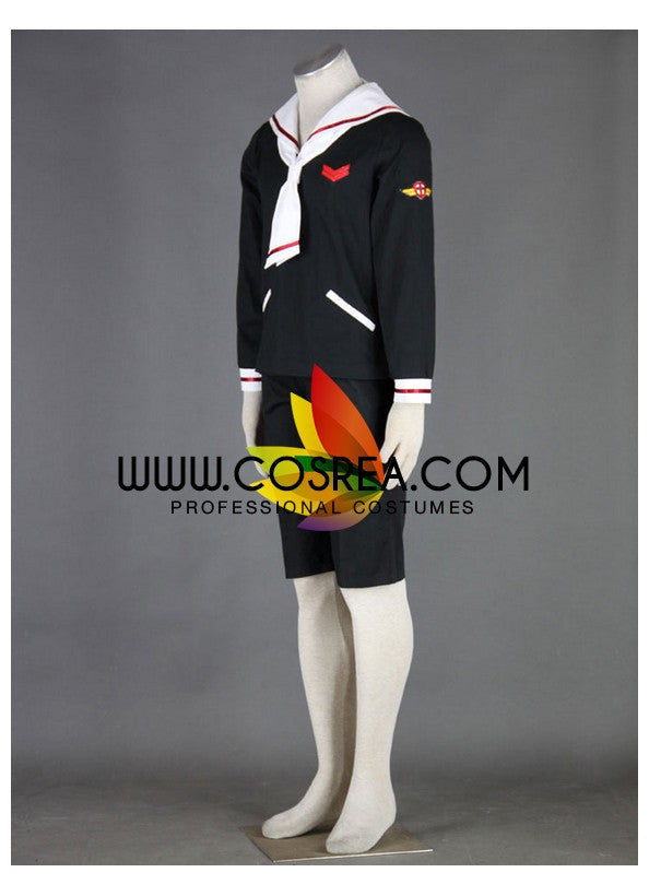 Cosrea A-E Cardcaptor Sakura Syaoran Li School Uniform Cosplay Costume