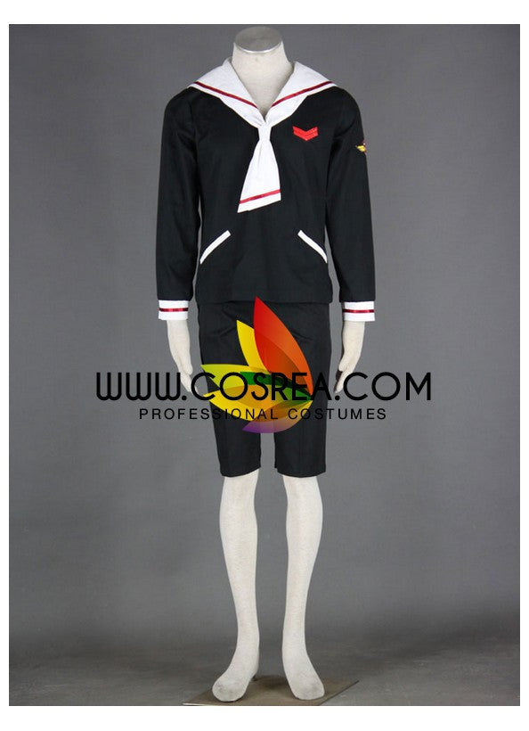 Cosrea A-E Cardcaptor Sakura Syaoran Li School Uniform Cosplay Costume