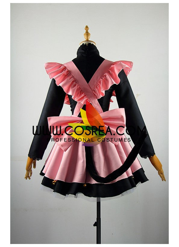Cosrea A-E Cardcaptor Sakura The Pink Cat Cosplay Costume
