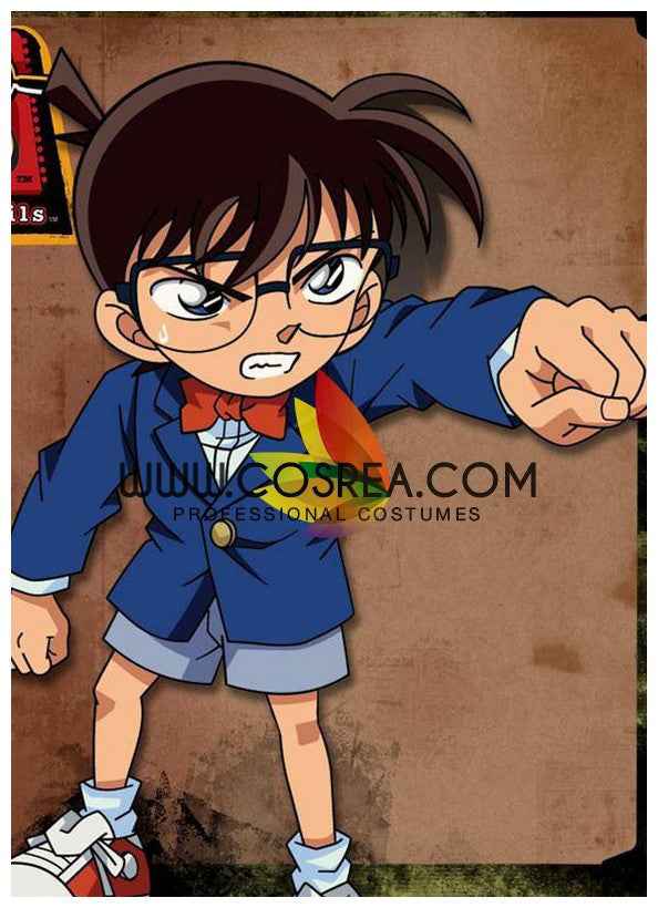 Cosrea A-E Case Closed Conan Teitan Elementary Winter Cosplay Costume