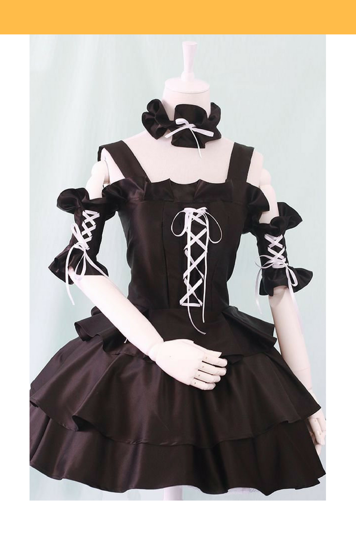 Cosrea A-E Chobit Chii Black And White Cosplay Costume