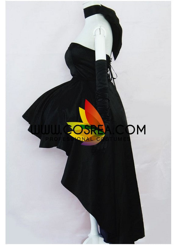 Cosrea A-E Chobits Chii Freya Black Cosplay Costume