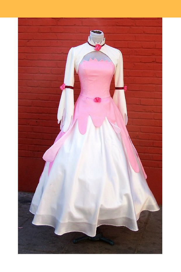 Cosrea A-E Code Geass Euphiemia Pink Satin Cosplay Costume