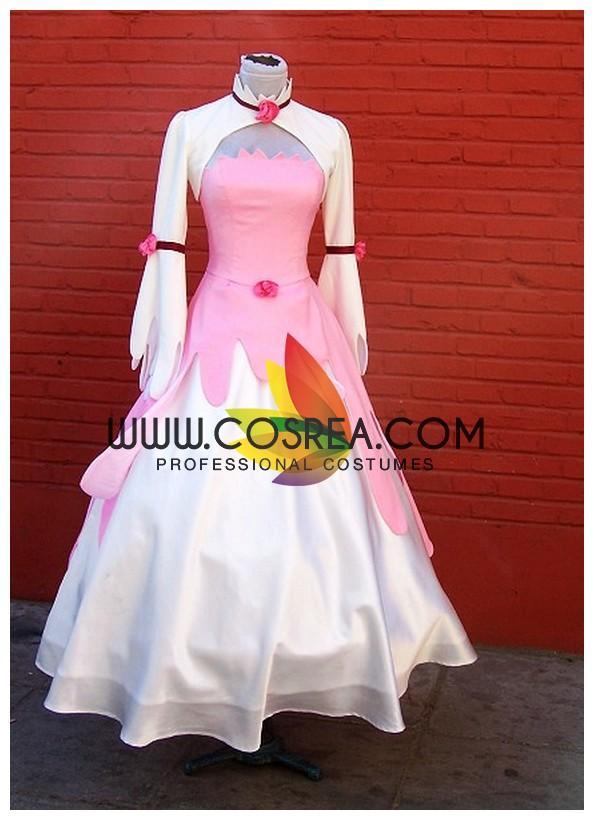 Cosrea A-E Code Geass Euphiemia Pink Satin Cosplay Costume