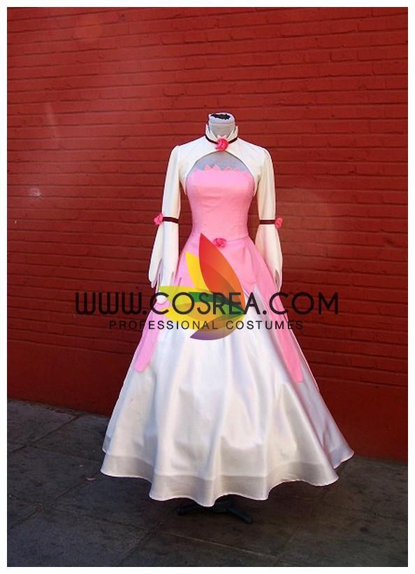 Cosrea A-E Code Geass Euphiemia Pink Satin Cosplay Costume