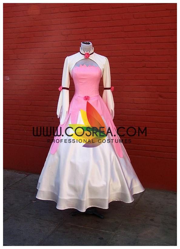 Cosrea A-E Code Geass Euphiemia Pink Satin Cosplay Costume