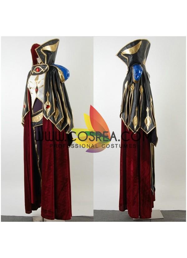 Cosrea A-E Code Geass R2 Suzaku Knight Of Zero Cosplay Costume