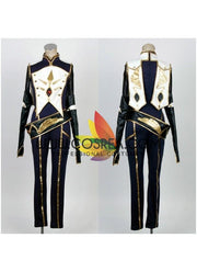 Cosrea A-E Code Geass R2 Suzaku Knight Of Zero Cosplay Costume