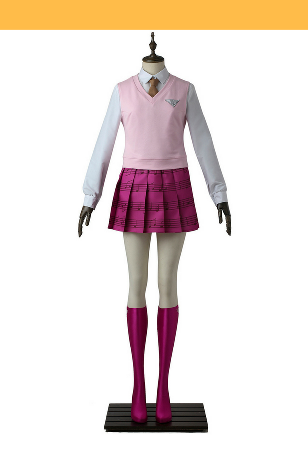 Cosrea A-E Danganronpa Kaede Akamatsu Cosplay Costume