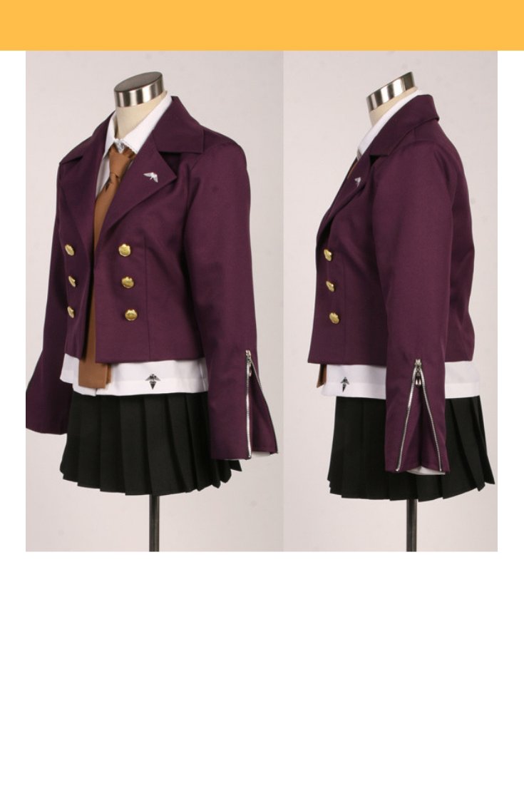 Cosrea A-E Danganronpa Kyoko Kirigiri Uniform Fabric Version Cosplay Costume
