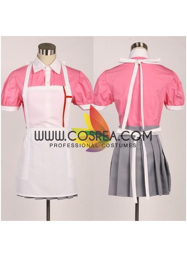 Cosrea A-E Danganronpa V2 Mikan Tsumiki Cosplay Costume